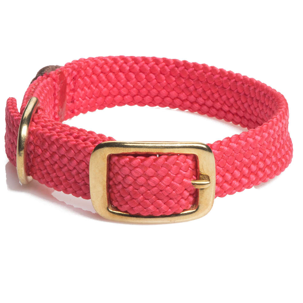 Mendota Doublebraided Collar 24 RED"