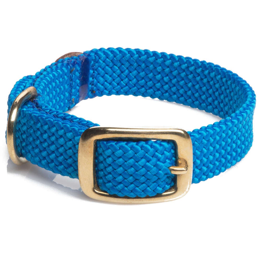 Mendota Doublebraided Collar 24 BLUE"