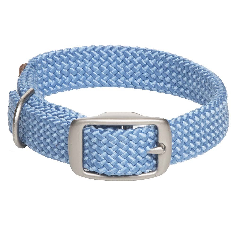 Mendota Doublebraided Collar24 SKY BLUE Nickel"