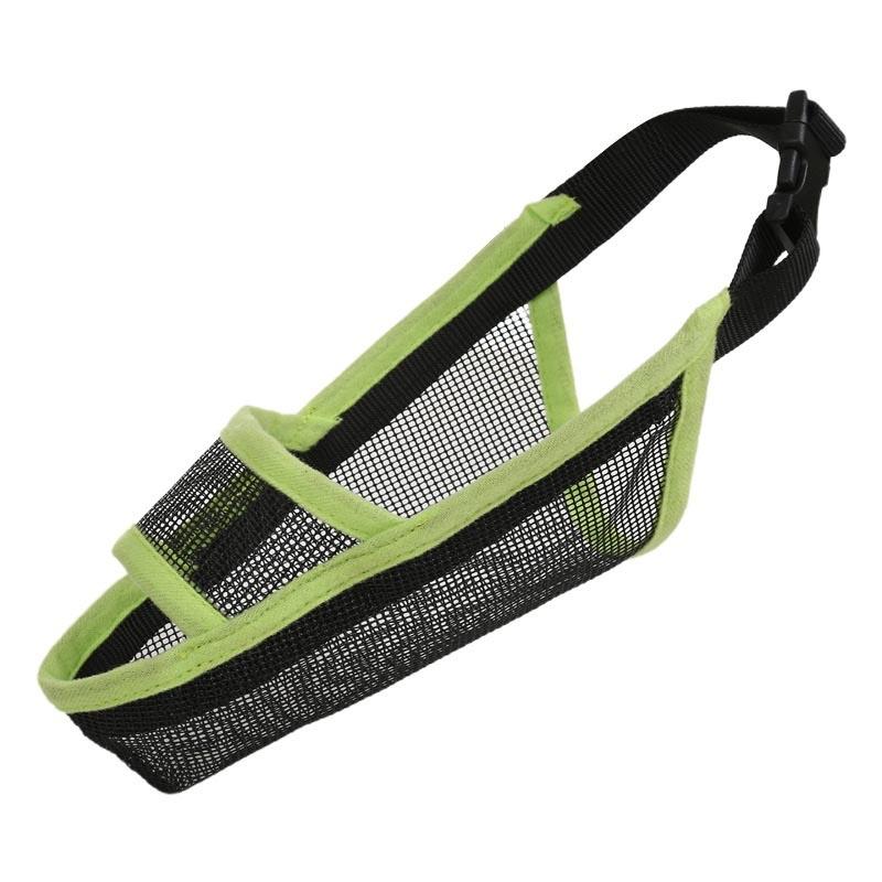 Dog Mouth Cover Anti-Bite Mesh Dog Mouth Cover Medium And Large Dogs Anti-Drop Mask Xl - Black